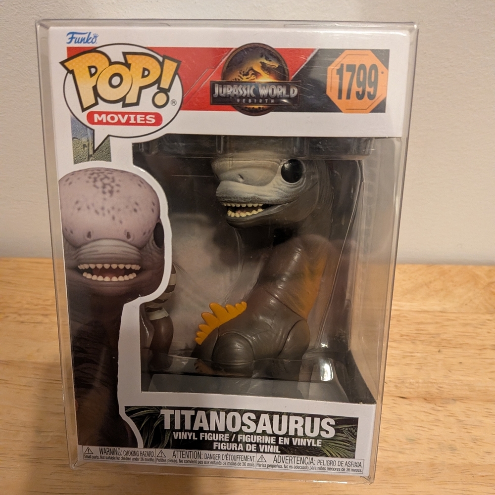 Funko Pop! Movies Titanosaurus - Gray and Yellow